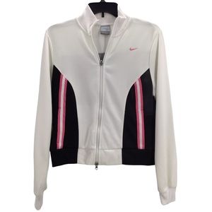 nike colorblock varsity jacket
